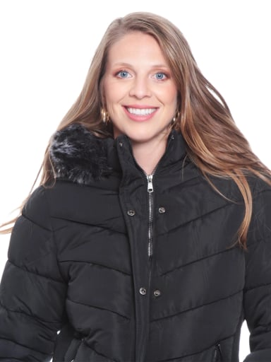 PARKA MUJER WADOS MANGA LARGA CON CAPUCHA - 6