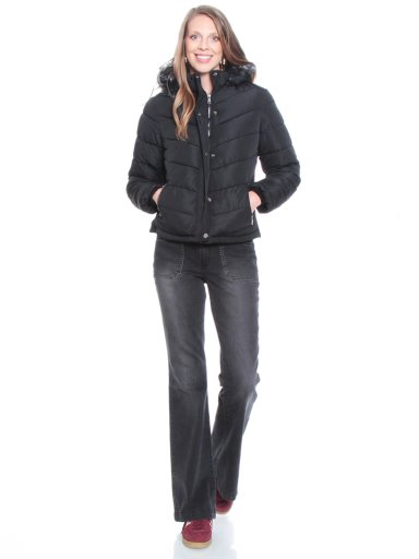 PARKA MUJER WADOS MANGA LARGA CON CAPUCHA - 2
