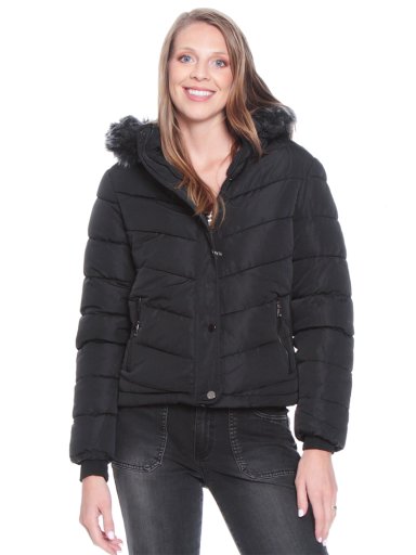 PARKA MUJER WADOS MANGA LARGA CON CAPUCHA - 4