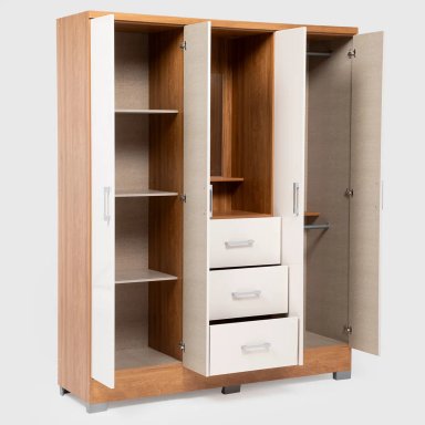 CLÓSET ROCA BEIGE OLIVIA 4 PUERTAS 3 CAJONES - 3