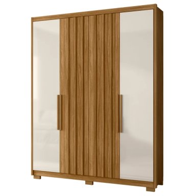 CLÓSET DI PORETTI DESIGN CALIFORNIA 4 PUERTAS 3 CAJONES CAFÉ - 1