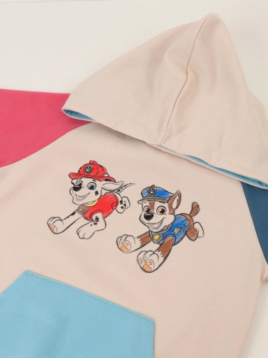 POLERON NIÑO PAW PATROL CON GORRO Y MANGA LARGA - 3