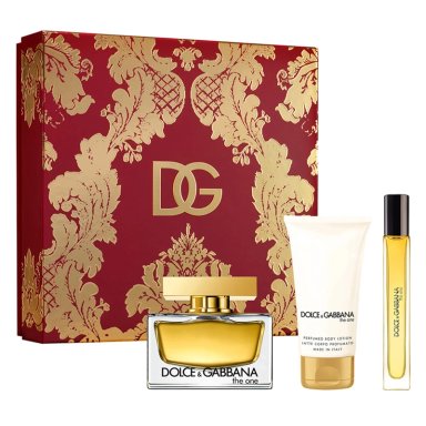PERFUME DOLCE&GABBANA THE ONE MUJER EDP 75 ML + LOCIÓN CORPORAL 50 ML + TRAVEL SPRAY 10 ML - 1