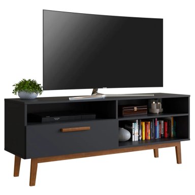 RACK TV BE DESIGN MDP 55" EMOVELL NEGRO - 2