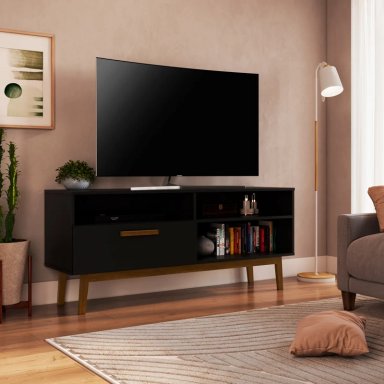 RACK TV BE DESIGN MDP 55" EMOVELL NEGRO - 4