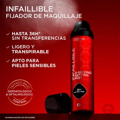 FIJADOR DE MAQUILLAJE LOREAL INFAILLIBLE - 3