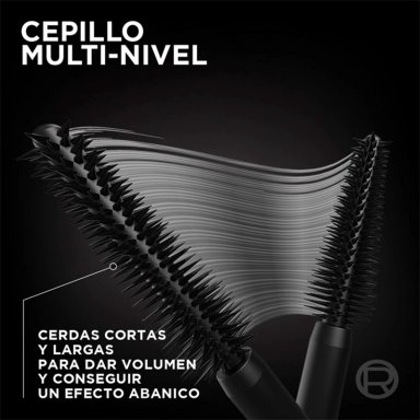 MÁSCARA DE PESTAÑAS LOREAL VOL PANORAMA BLACKEST BLACK - 4