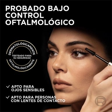 MÁSCARA DE PESTAÑAS LOREAL VOL PANORAMA BLACKEST BLACK - 6