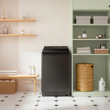 LAVADORA CARGA SUPERIOR SAMSUNG WA80F21S8BZS BE SPOKE 21KG NEGRO - 4