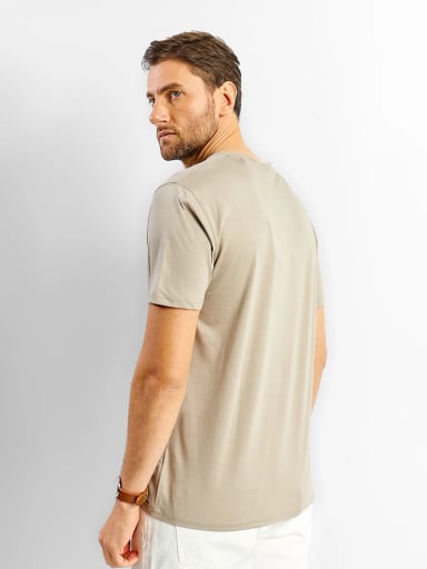 POLERA HOMBRE SPAVALDI CUELLO REDONDO MANGA CORTA - 2