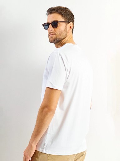 POLERA HOMBRE SPAVALDI CUELLO REDONDO MANGA CORTA - 2
