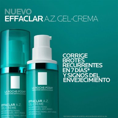 TRATAMIENTO ANTIEDAD LA ROCHE-POSAY 40ML EFFACLAR A.Z. GEL-CREMA - 4