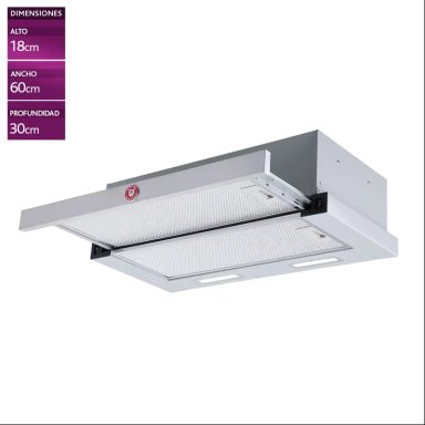 CAMPANA URSUS TROTTER INTEGRABLE 60CM TLX F60 INOX 1M - 1