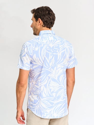 CAMISA HOMBRE KENNETH STEVENS ALGODÓN MANGA CORTA - 2