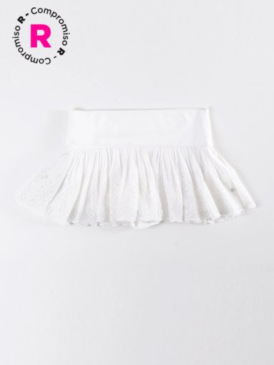 FALDA SHORT NIÑA INDEX BRODERIE - 1