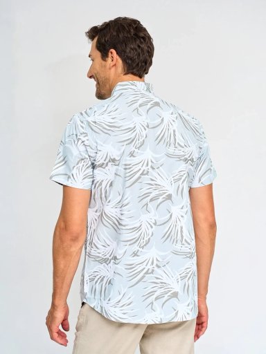 CAMISA HOMBRE KENNETH STEVENS ALGODÓN MANGA CORTA - 2