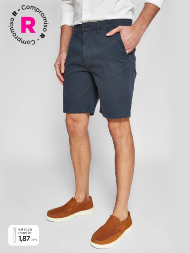 BERMUDA HOMBRE CACHAREL ALGODÓN CHINO BÁSICO - 1