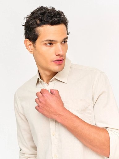 CAMISA HOMBRE REGATTA ALGODÓN MANGA LARGA - 3