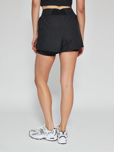 SHORT DEPORTIVO MUJER HEAD TRAIN 2 EN 1 - 2