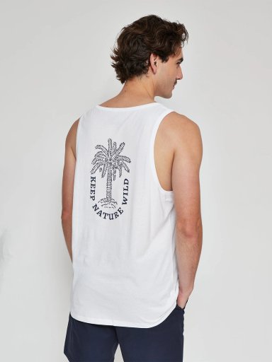 POLERA HOMBRE CLOUDBREAK ALGODÓN SIN MANGAS PRINT - 2