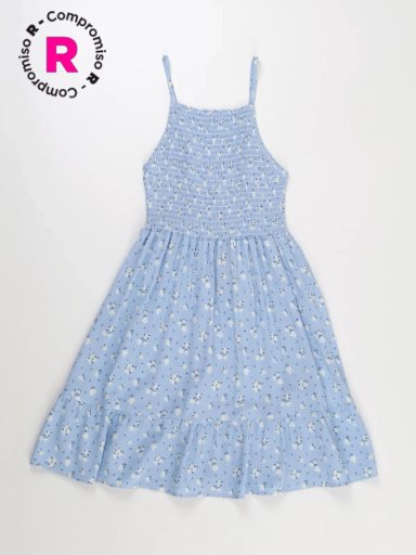 VESTIDO NIÑA M6T PANAL - 1