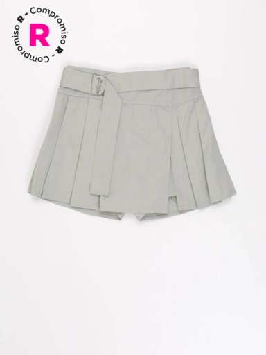 FALDA SHORT NIÑA M6T ALGODÓN TABLAS - 1