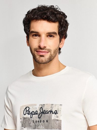 POLERA HOMBRE PEPE JEANS ALGODÓN MANGA CORTA - 3
