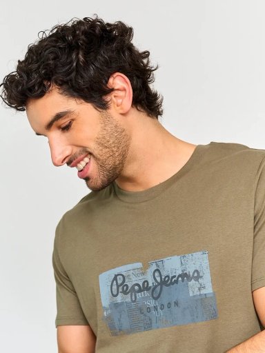 POLERA HOMBRE PEPE JEANS ALGODÓN MANGA CORTA - 3