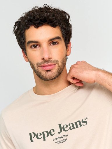 POLERA HOMBRE PEPE JEANS ALGODÓN MANGA CORTA - 3