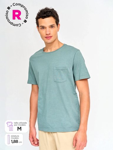 POLERA HOMBRE MARQUIS ALGODÓN MANGA CORTA - 1