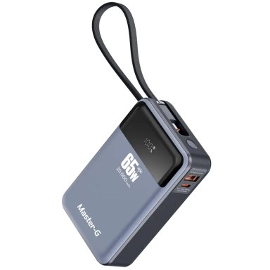 BATERÍA PORTÁTIL MASTER G 65 WATTS 20000 MAH UCP20PD65D - 1