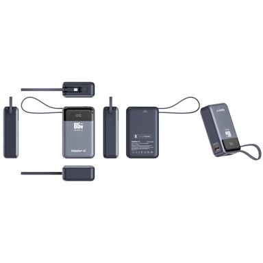 BATERÍA PORTÁTIL MASTER G 65 WATTS 20000 MAH UCP20PD65D - 8