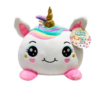 PELUCHE DAFFIS XL 30CM UNICORNIO - 1