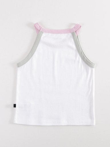 POLERA SIN MANGAS NIÑA INDEX RIB COLOR - 2