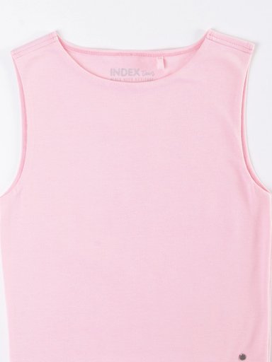 POLERA SIN MANGAS NIÑA M6T PLAIN - 3