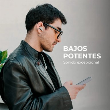 AUDÍFONOS SLEVE IN EAR X PODS BLUETOOTH BLUE SKY - 5
