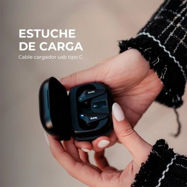 AUDÍFONOS SLEVE IN EAR X PODS BLUETOOTH BLUE SKY - 9