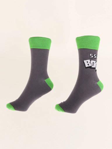 PACK X3 CALCETINES NIÑO MINECRAFT TEENO BOOM - 4