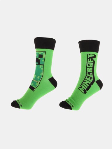SET CALCETINES NIÑO MINECRAFT FULL PRINT - 2