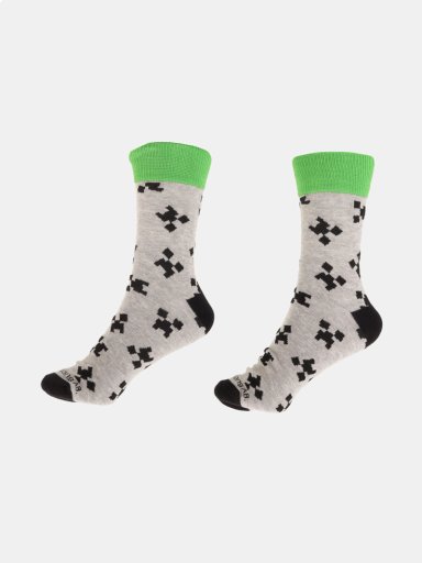 SET CALCETINES NIÑO MINECRAFT FULL PRINT - 3