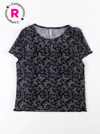 POLERA MANGA CORTA NIÑA INDEX FIESTA - 1