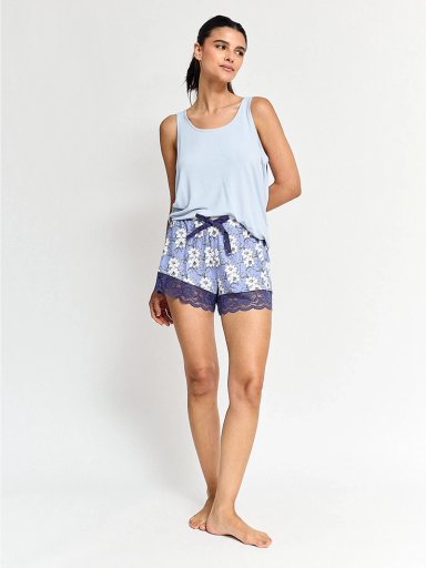 PIJAMA SIN MANGAS MUJER MARQUIS VIS - 4