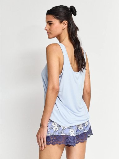 PIJAMA SIN MANGAS MUJER MARQUIS VIS - 2