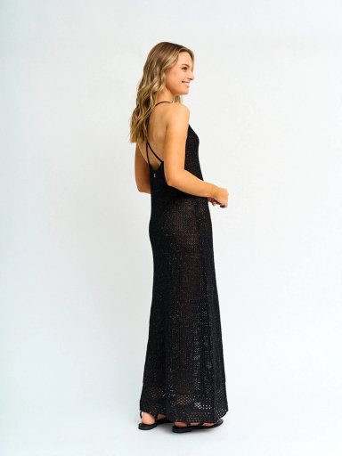 VESTIDO MUJER BARBADOS LARGO TEJIDO - 3