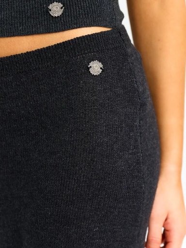 FALDA MUJER BARBADOS ALGODÓN LARGA TEJIDA - 4