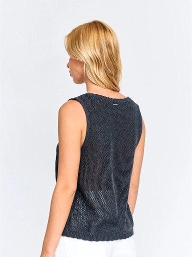 SWEATER MUJER BARBADOS ALGODÓN SIN MANGAS - 2