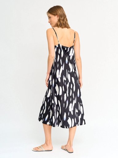 VESTIDO MUJER MARQUIS SATINADO - 2