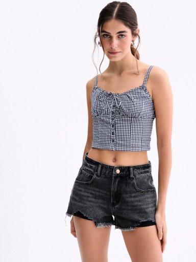 BLUSA MUJER INDEX SIN MANGAS TIPO CORSET - 1
