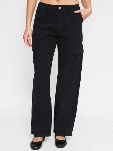 PANTALÓN DE BUZO MUJER INDEX ALGODÓN CARGO - 2