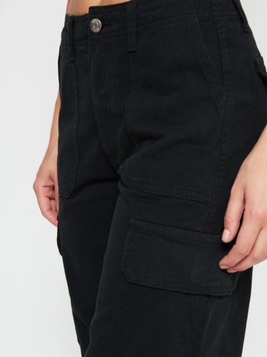 PANTALÓN DE BUZO MUJER INDEX ALGODÓN CARGO - 4